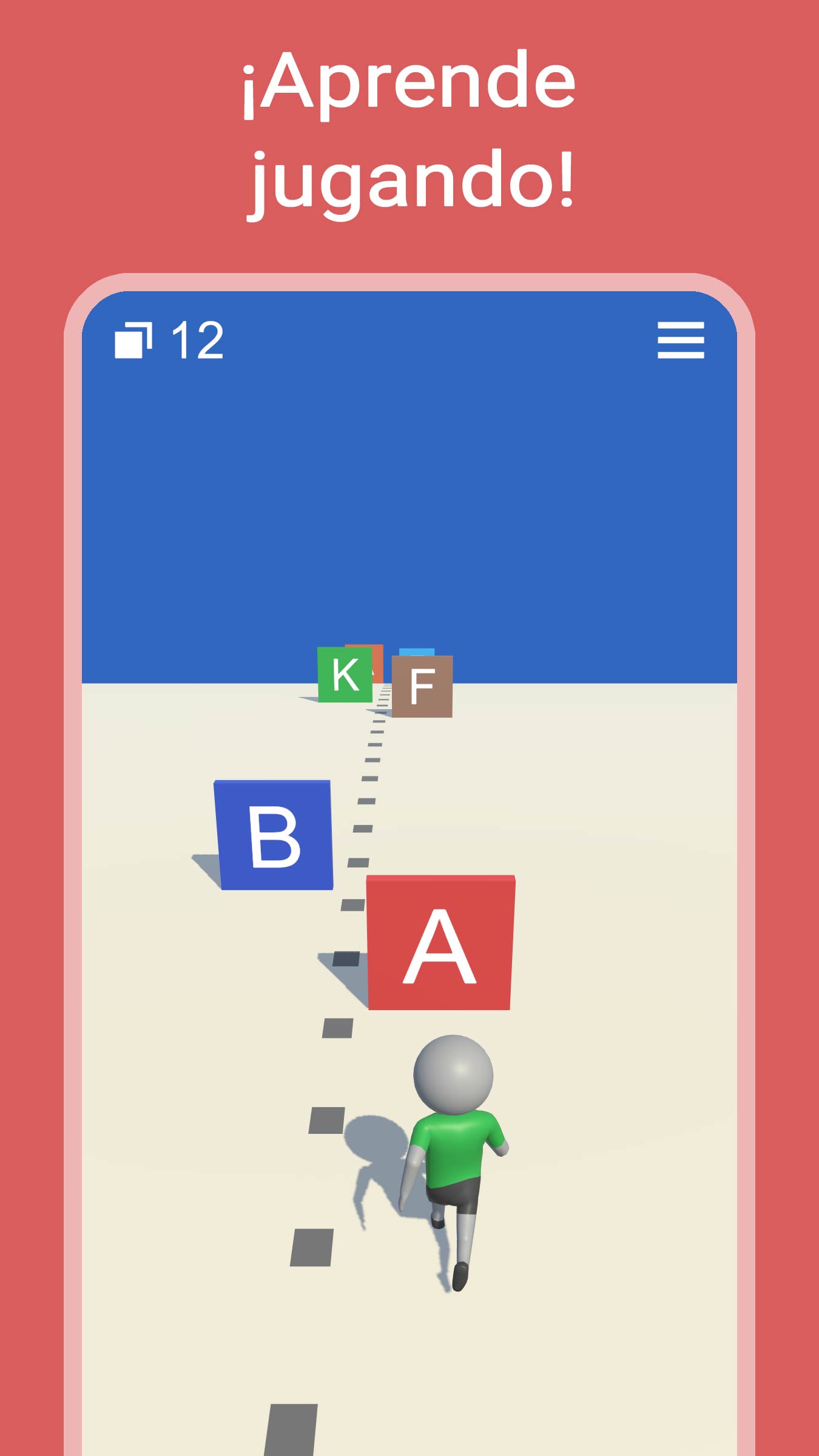 uAlphabet - Alfabeto inglés, letras en inglés, español, francés. Captura de pantalla 1