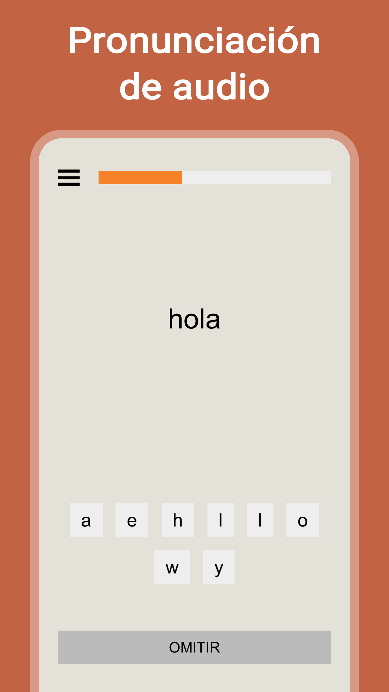 uLexicon - Palabras y frases en inglés, palabras y frases en español. Captura de pantalla 2
